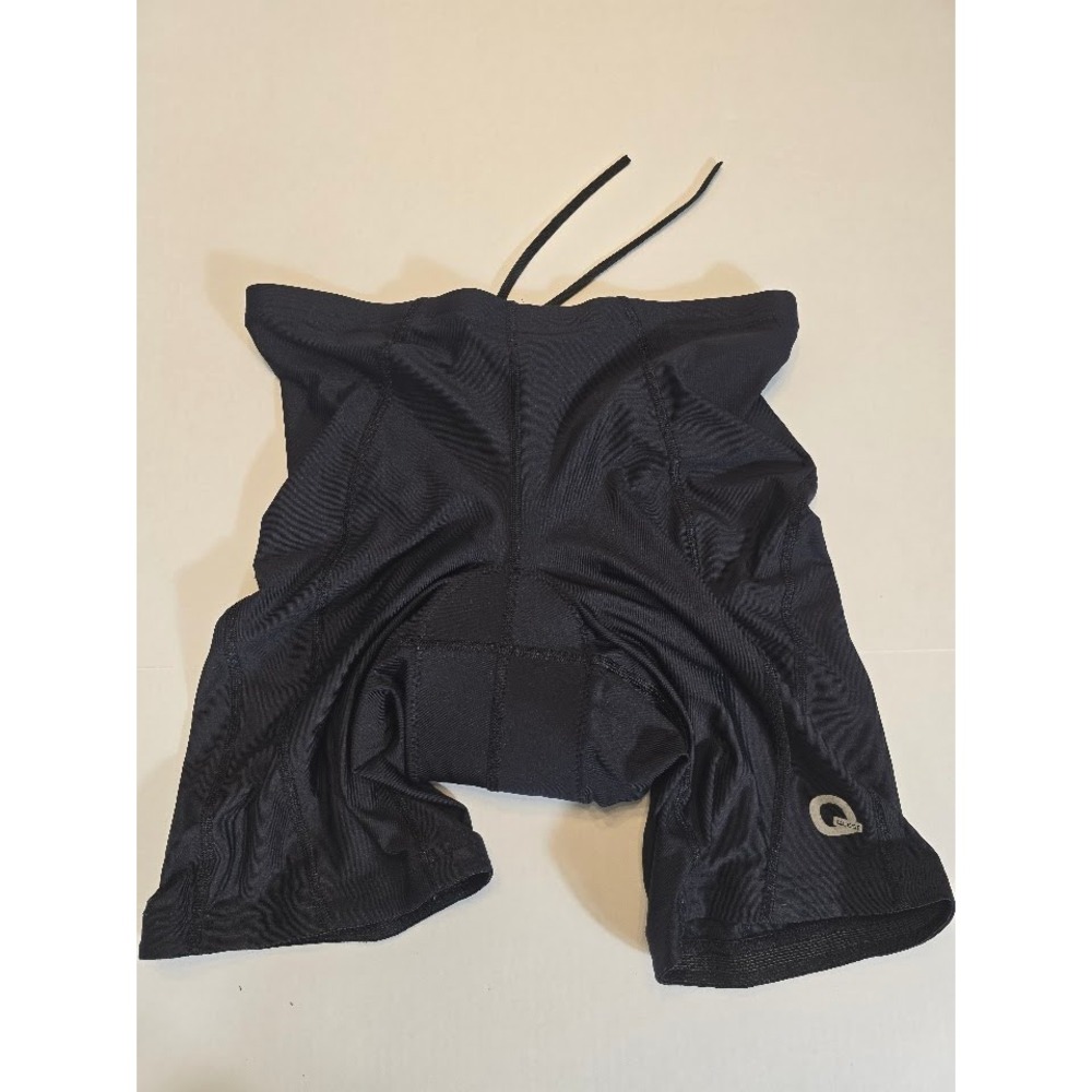 Quest‎ Cycling Shorts Padded Compression Bike Biking Black Mens Size L